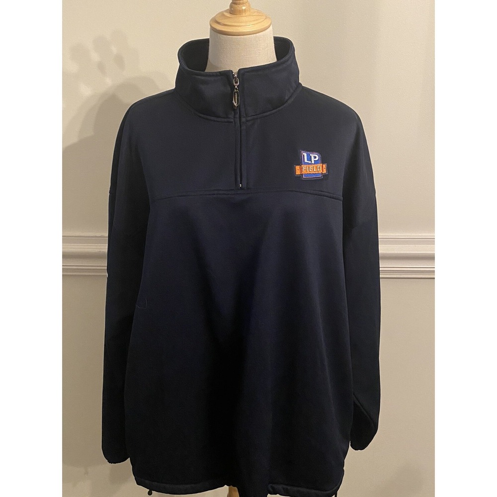 Ping Golf LP Field Tennessee Titans NFL 1/4 Zip Navy Blue Men's Size Large